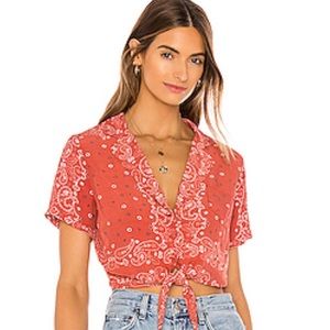 Tularosa bandana top